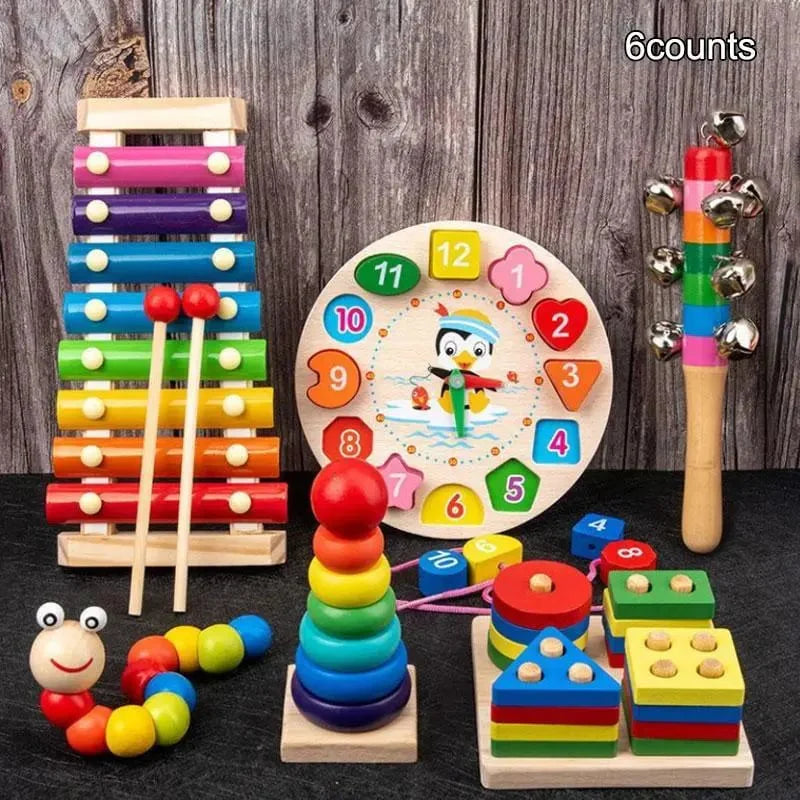 Kit educativo en madera